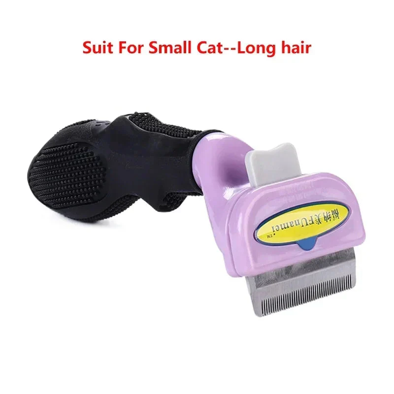 Cat & Dog Hair Removal Comb – Professional Grooming Brush for Shedding Control, Massage & Cleaning | Stainless Steel Deshedding Tool - Image 8