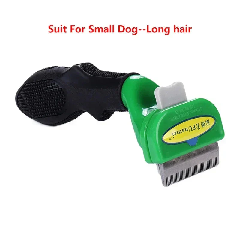 Cat & Dog Hair Removal Comb – Professional Grooming Brush for Shedding Control, Massage & Cleaning | Stainless Steel Deshedding Tool - Image 9