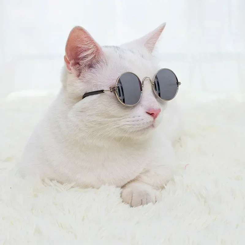 Cat & Dog Sunglasses – UV Protection Pet Photo Props - Image 4