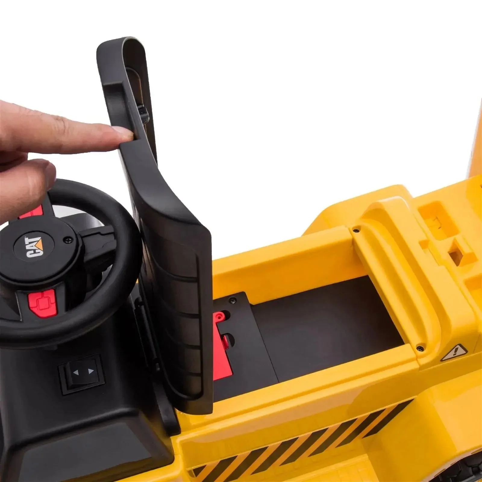 CAT Dump Truck 6V Ride-On Toy - Image 11