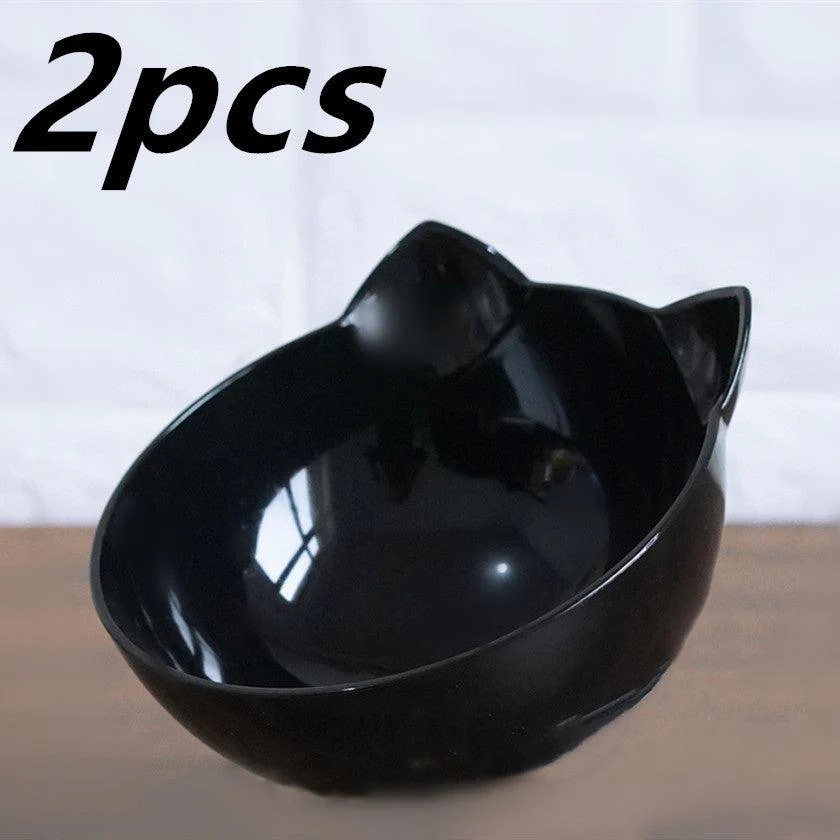 Cat Inclined Transparent Feeding Bowls - Image 14