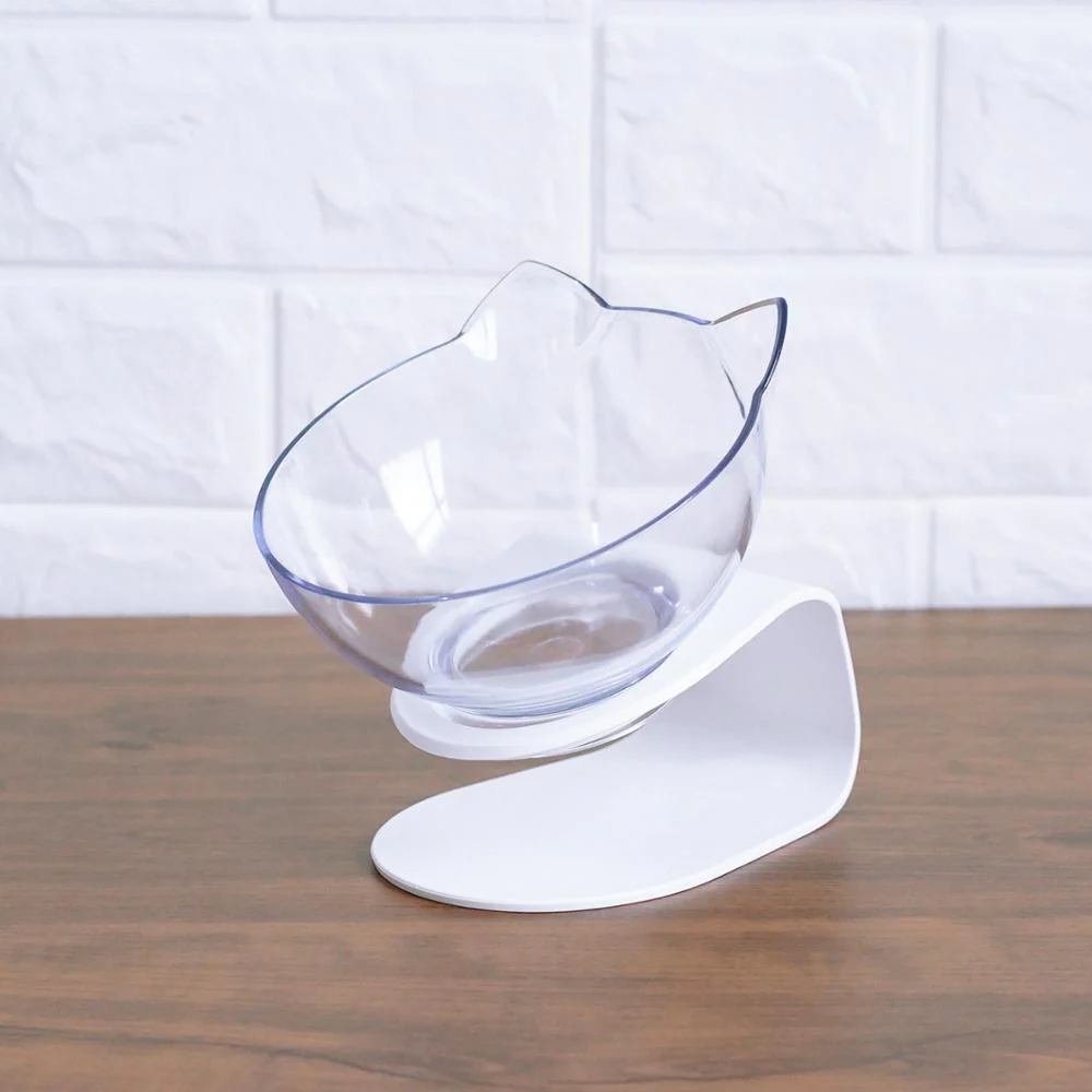 Cat Inclined Transparent Feeding Bowls - Image 19