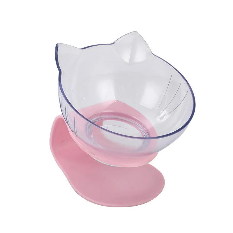 Cat Inclined Transparent Feeding Bowls - Image 4