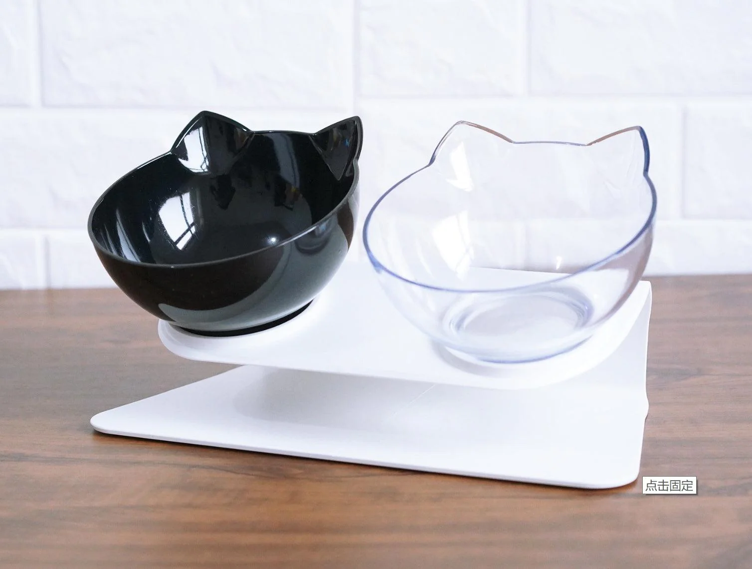Cat Inclined Transparent Feeding Bowls - Image 9