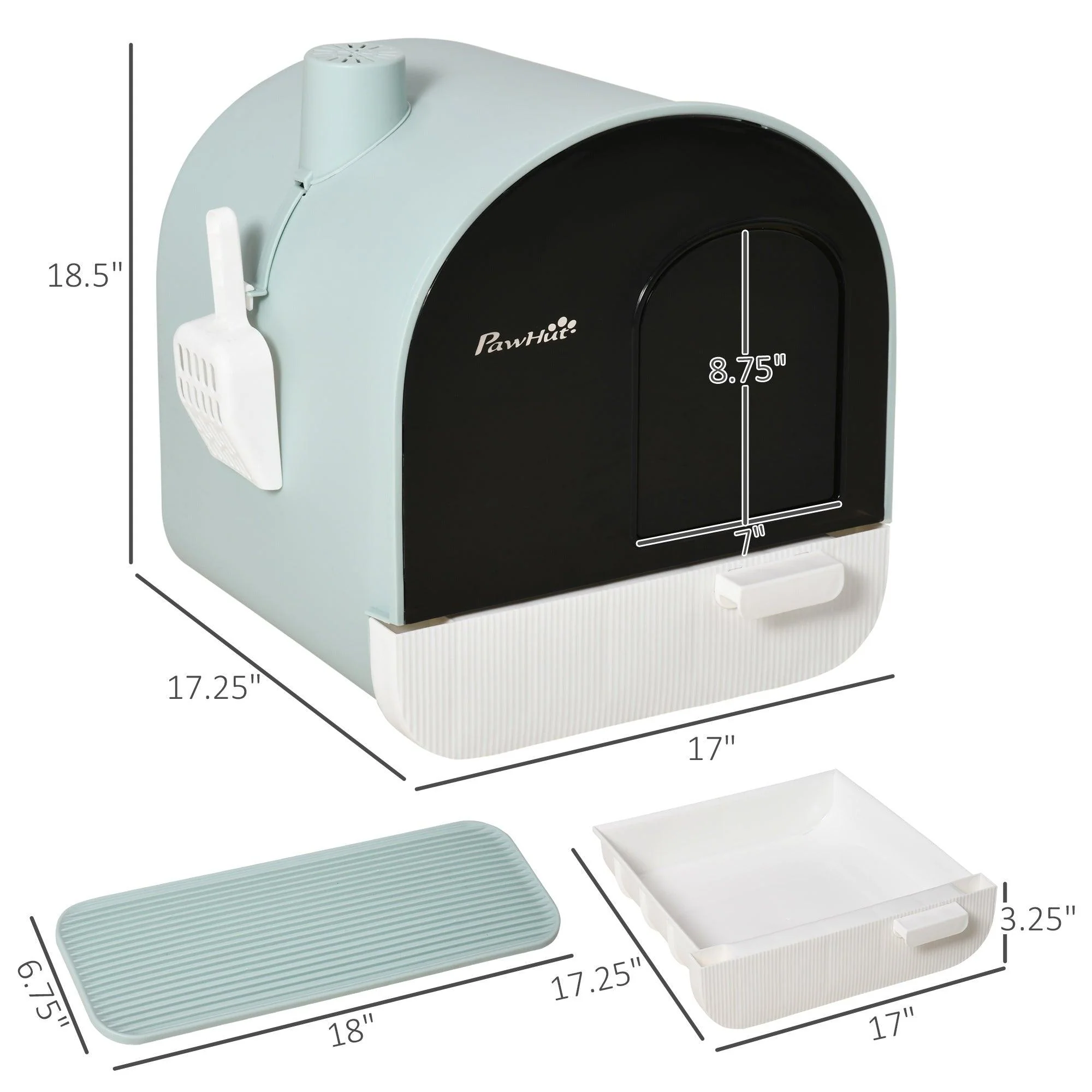 Cat Litter Box With Lid - Image 6