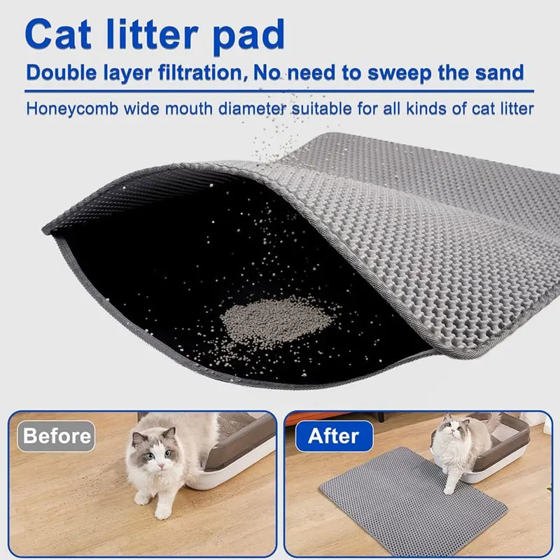 Cat Litter Mat – Waterproof Double Layer For Clean Floors - Image 16