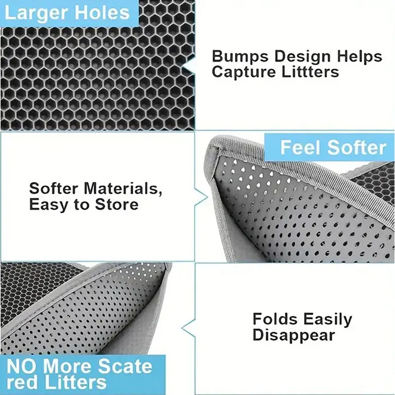Cat Litter Mat – Waterproof Double Layer For Clean Floors - Image 17