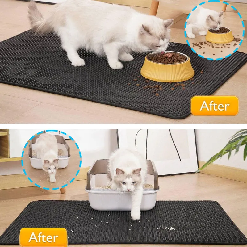 Cat Litter Mat – Waterproof Double Layer For Clean Floors - Image 2
