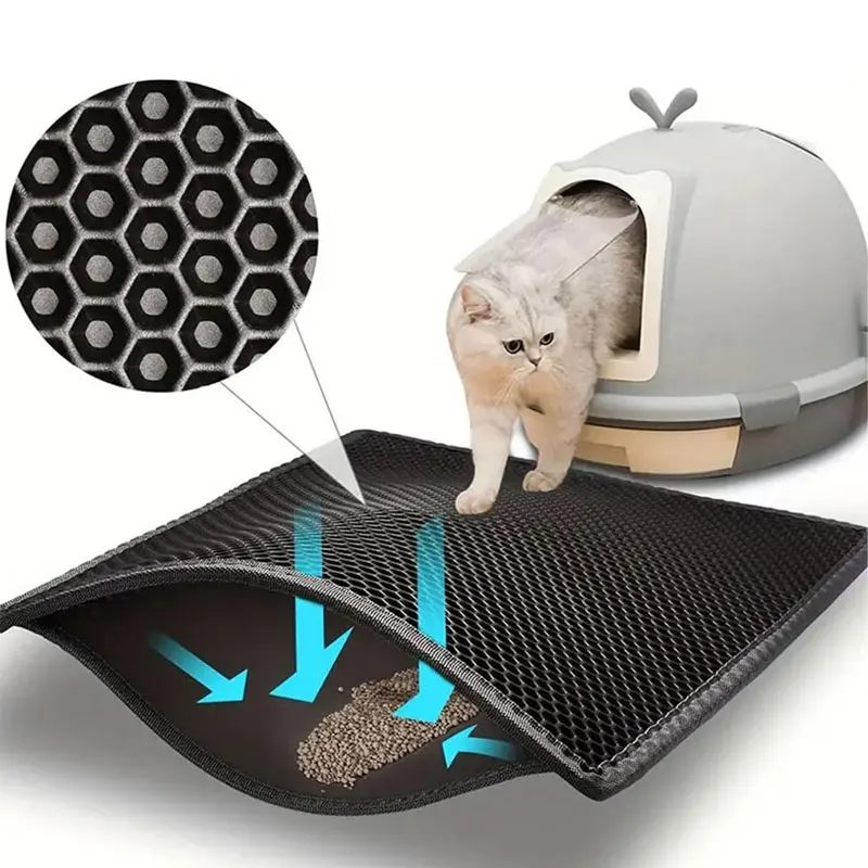 Cat Litter Mat – Waterproof Double Layer For Clean Floors - Image 3