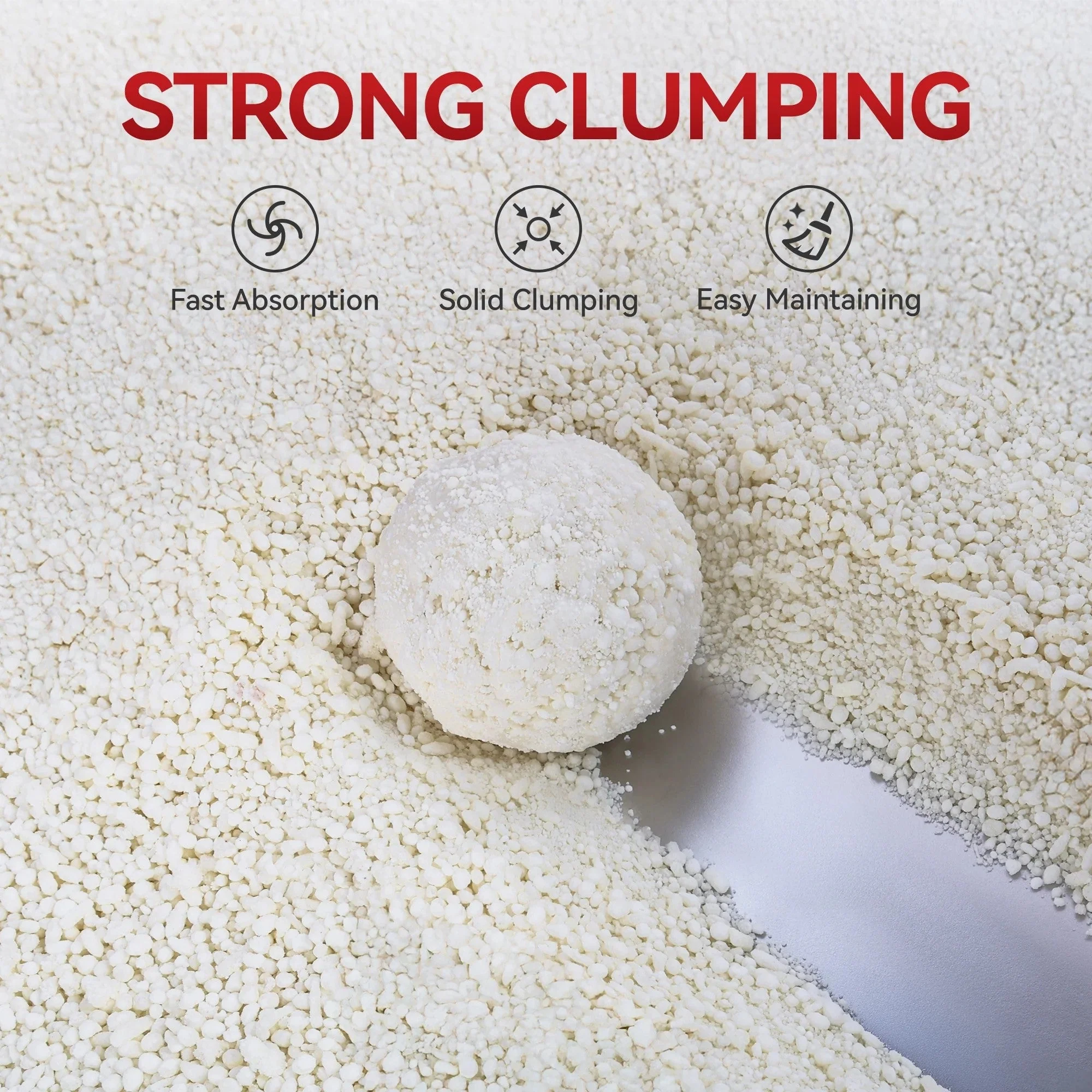 Cat Litter - Natural Cassava Grain Cat Litter, 4.5kg - Image 3