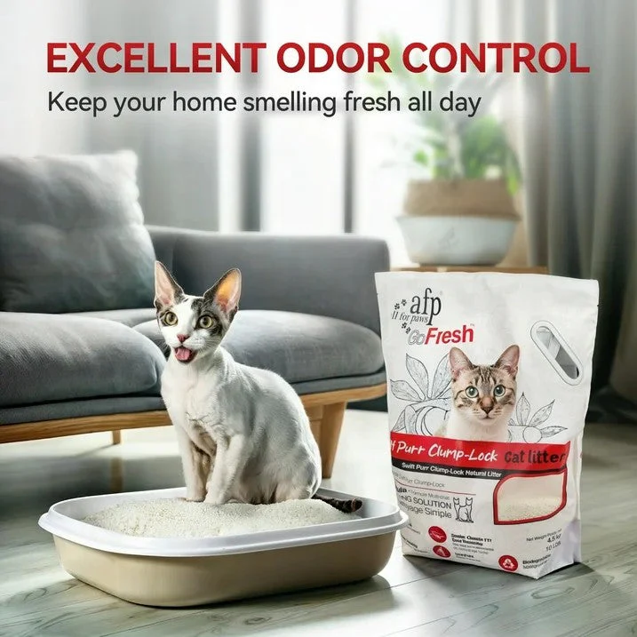 Cat Litter - Natural Cassava Grain Cat Litter, 4.5kg - Image 4