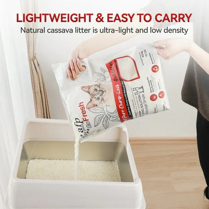 Cat Litter - Natural Cassava Grain Cat Litter, 4.5kg - Image 7