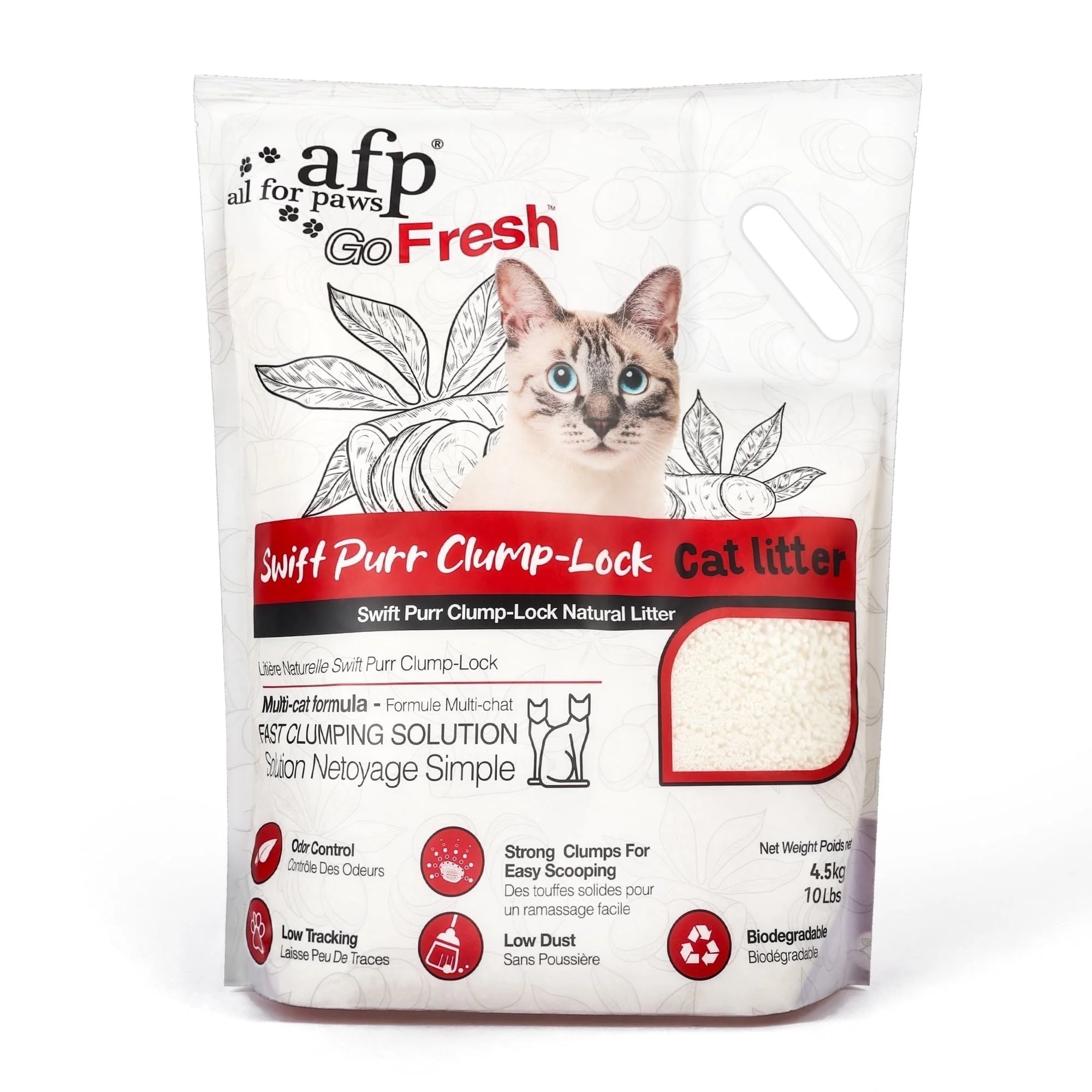 Cat Litter - Natural Cassava Grain Cat Litter, 4.5kg - Image 9