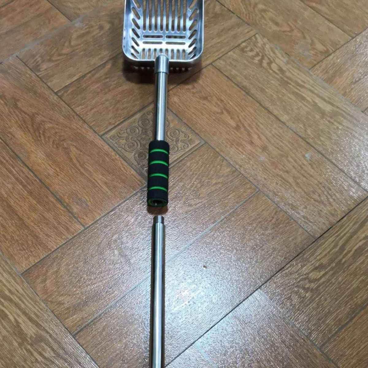Cat Litter Scooper Metal Cat Litter Scoop Long Handle - Image 3