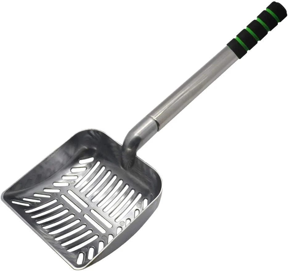 Cat Litter Scooper Metal Cat Litter Scoop Long Handle - Image 5