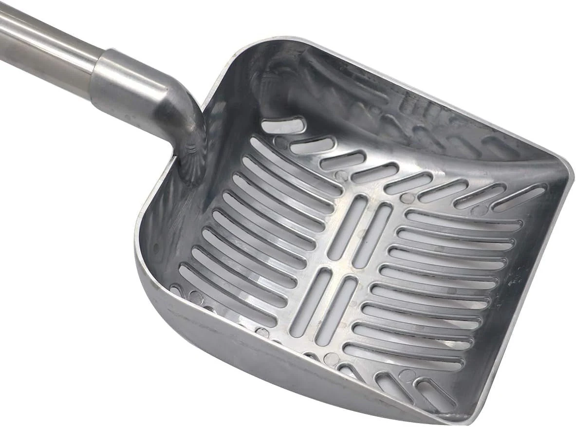 Cat Litter Scooper Metal Cat Litter Scoop Long Handle - Image 7