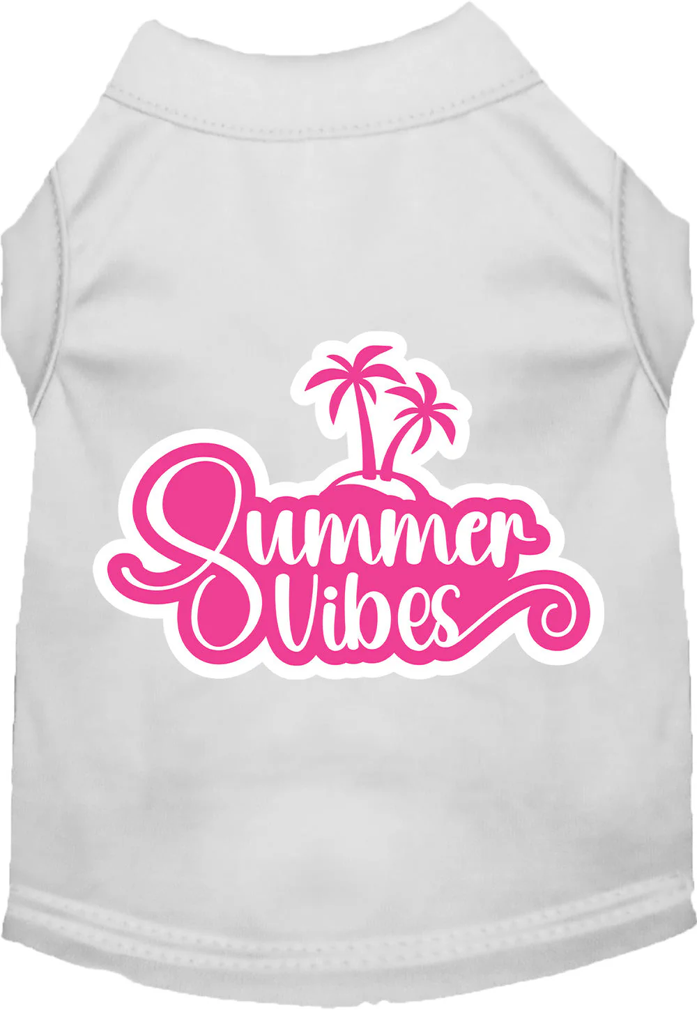 Cat or Dog Shirt for Pets "Hot Pink Summer Vibes" - Image 10