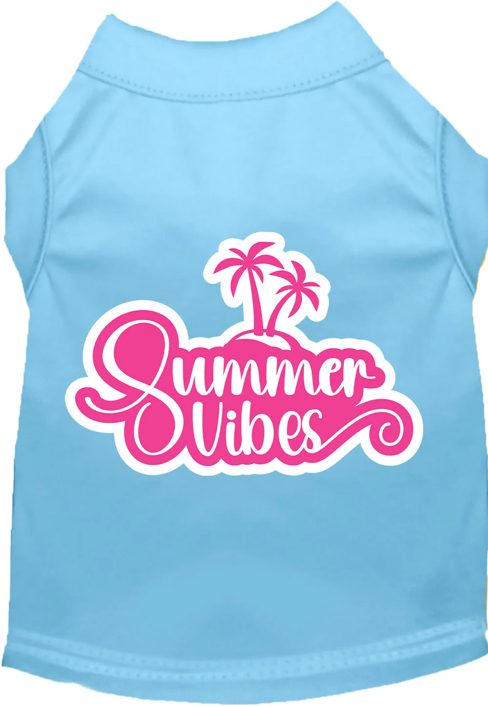 Cat or Dog Shirt for Pets "Hot Pink Summer Vibes" - Image 3