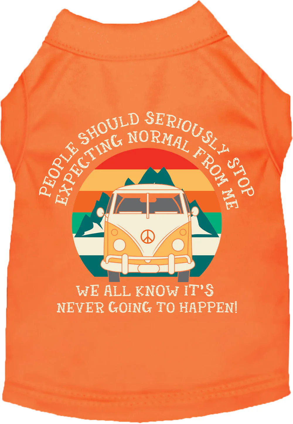 Cat or Dog Shirt for Pets "Stop Expecting Normal Vanlife" - Image 10