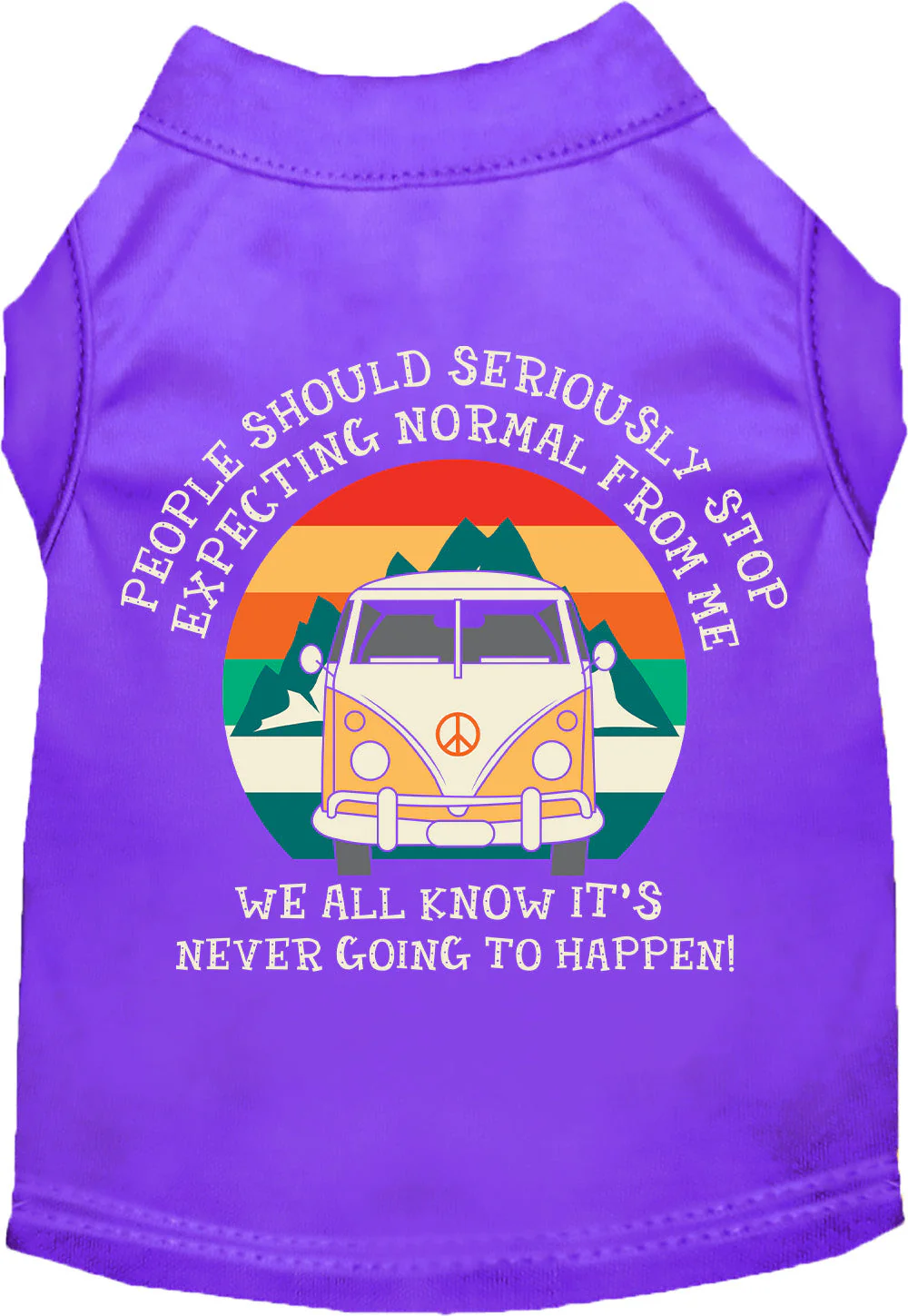 Cat or Dog Shirt for Pets "Stop Expecting Normal Vanlife" - Image 11