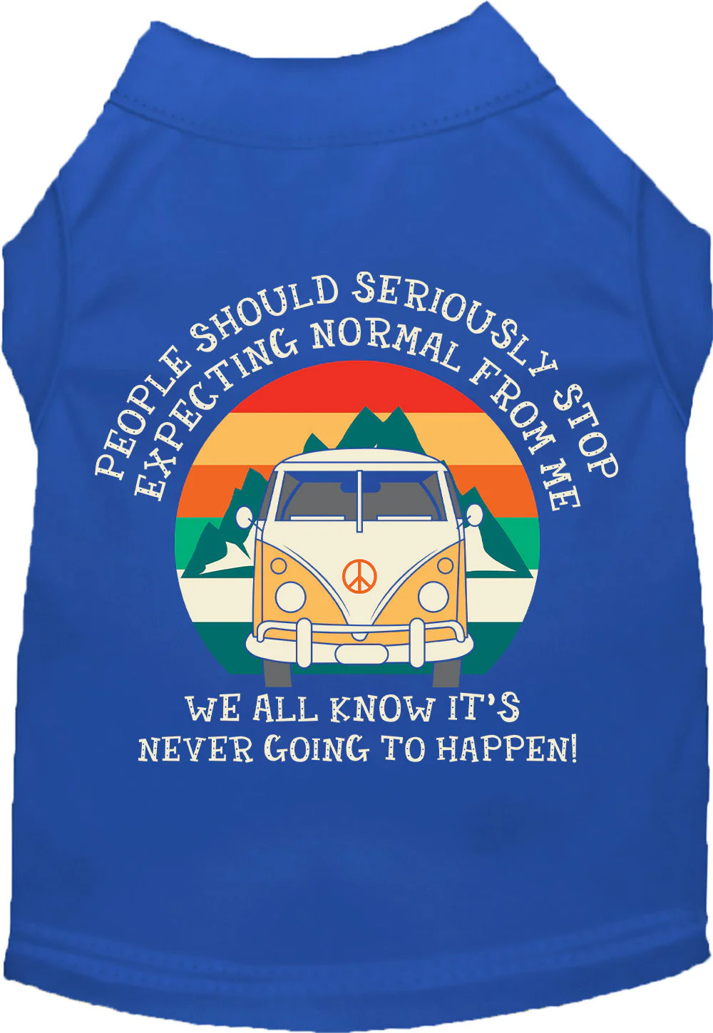 Cat or Dog Shirt for Pets "Stop Expecting Normal Vanlife" - Image 5
