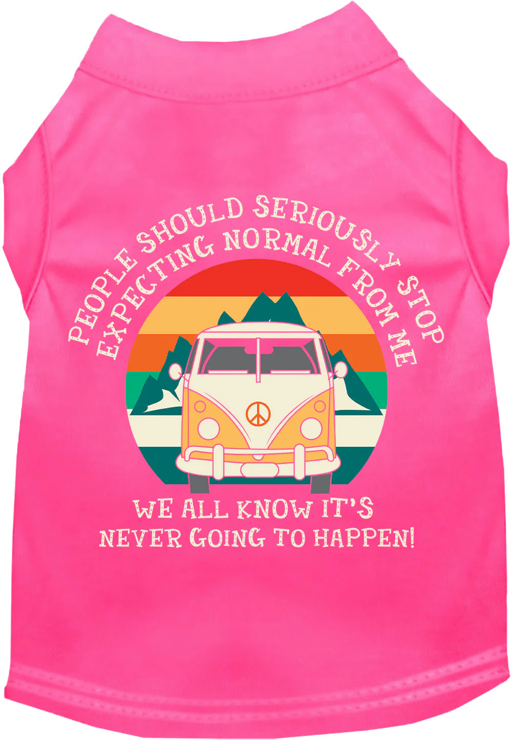 Cat or Dog Shirt for Pets "Stop Expecting Normal Vanlife" - Image 6