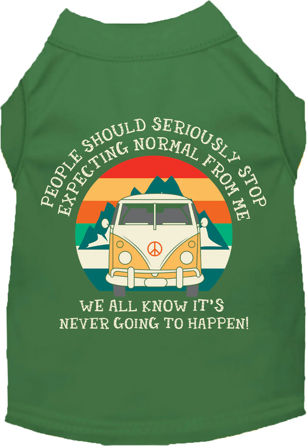 Cat or Dog Shirt for Pets "Stop Expecting Normal Vanlife" - Image 8