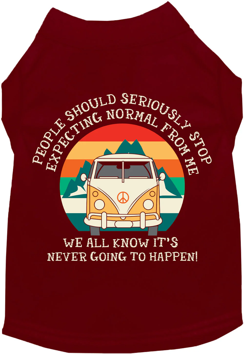 Cat or Dog Shirt for Pets "Stop Expecting Normal Vanlife" - Image 9