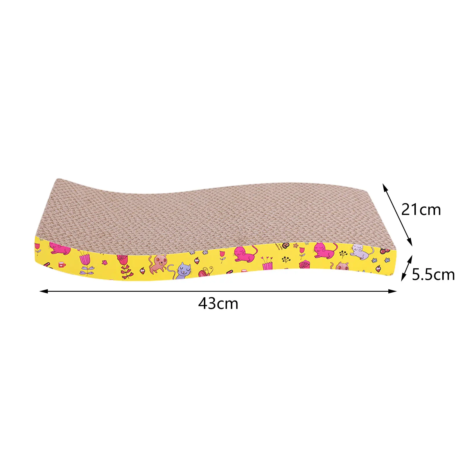 Cat Scratching Board Bed – Cardboard Scratch Pad & Nest for Cats - Image 12