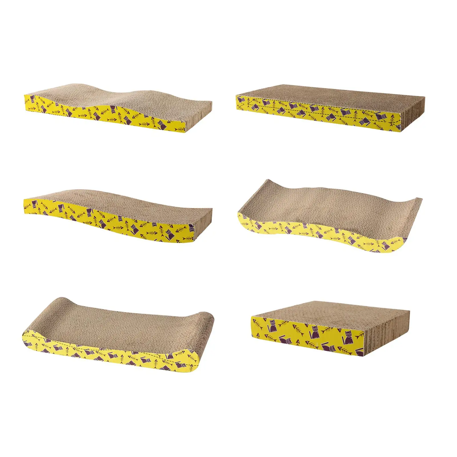 Cat Scratching Board Bed – Cardboard Scratch Pad & Nest for Cats - Image 2