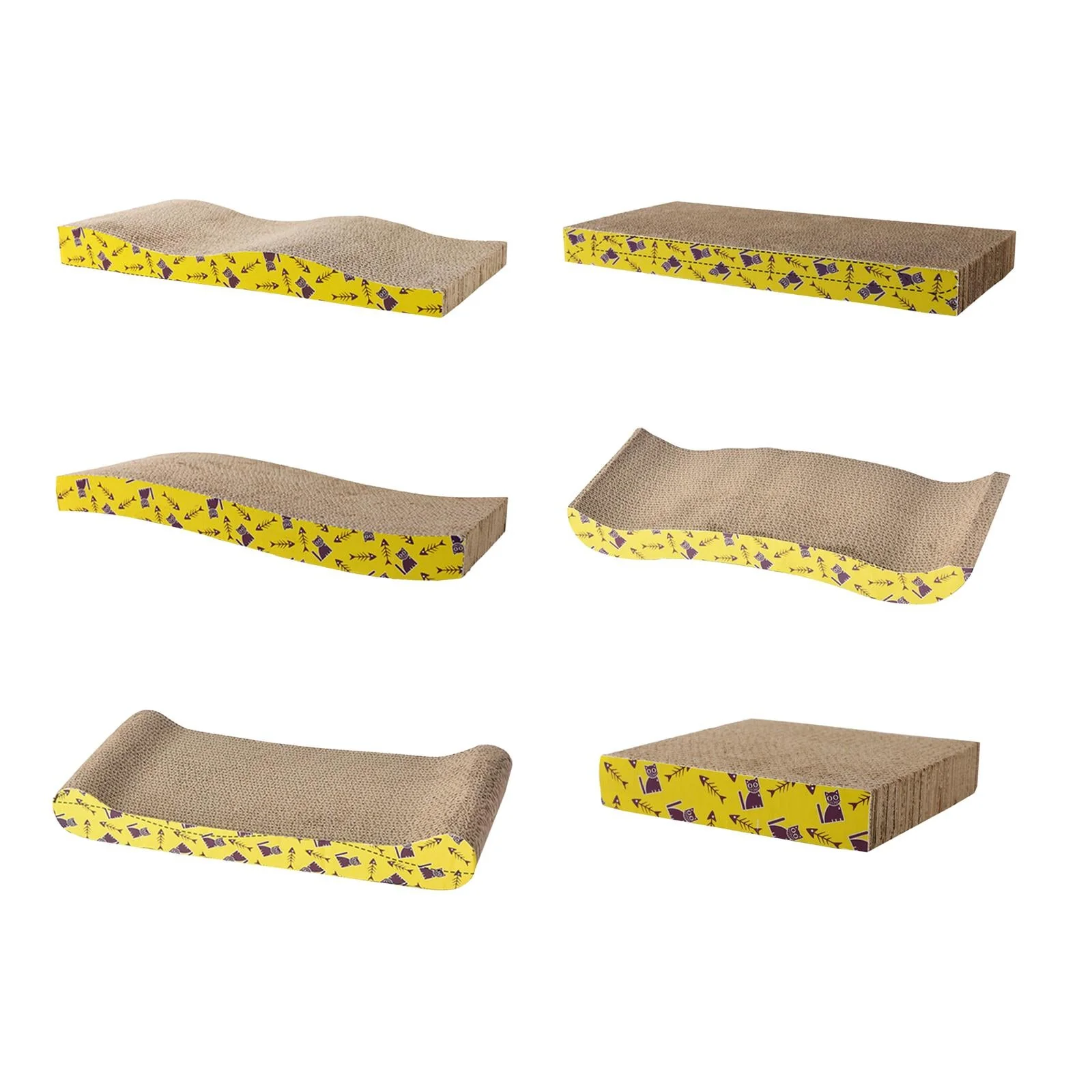 Cat Scratching Board Bed – Cardboard Scratch Pad & Nest for Cats - Image 5