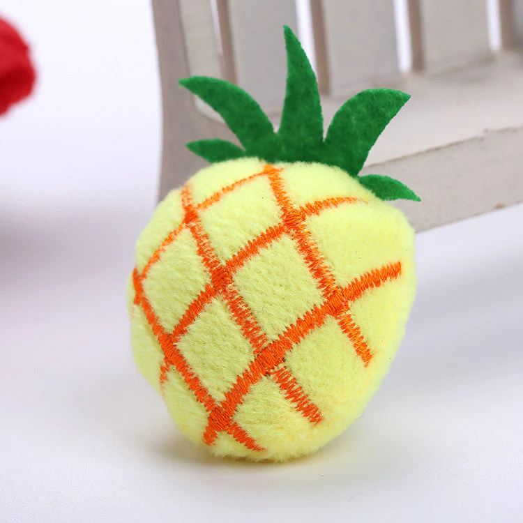 Cat toy cat mint fruit animal plush toy - Image 7