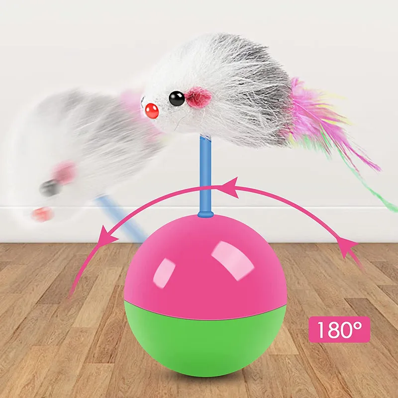 Cat Toys Set – Mouse & Teasing Interactive Pet Toys - Image 3