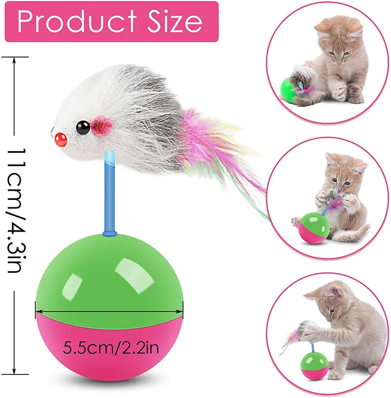 Cat Toys Set – Mouse & Teasing Interactive Pet Toys - Image 6
