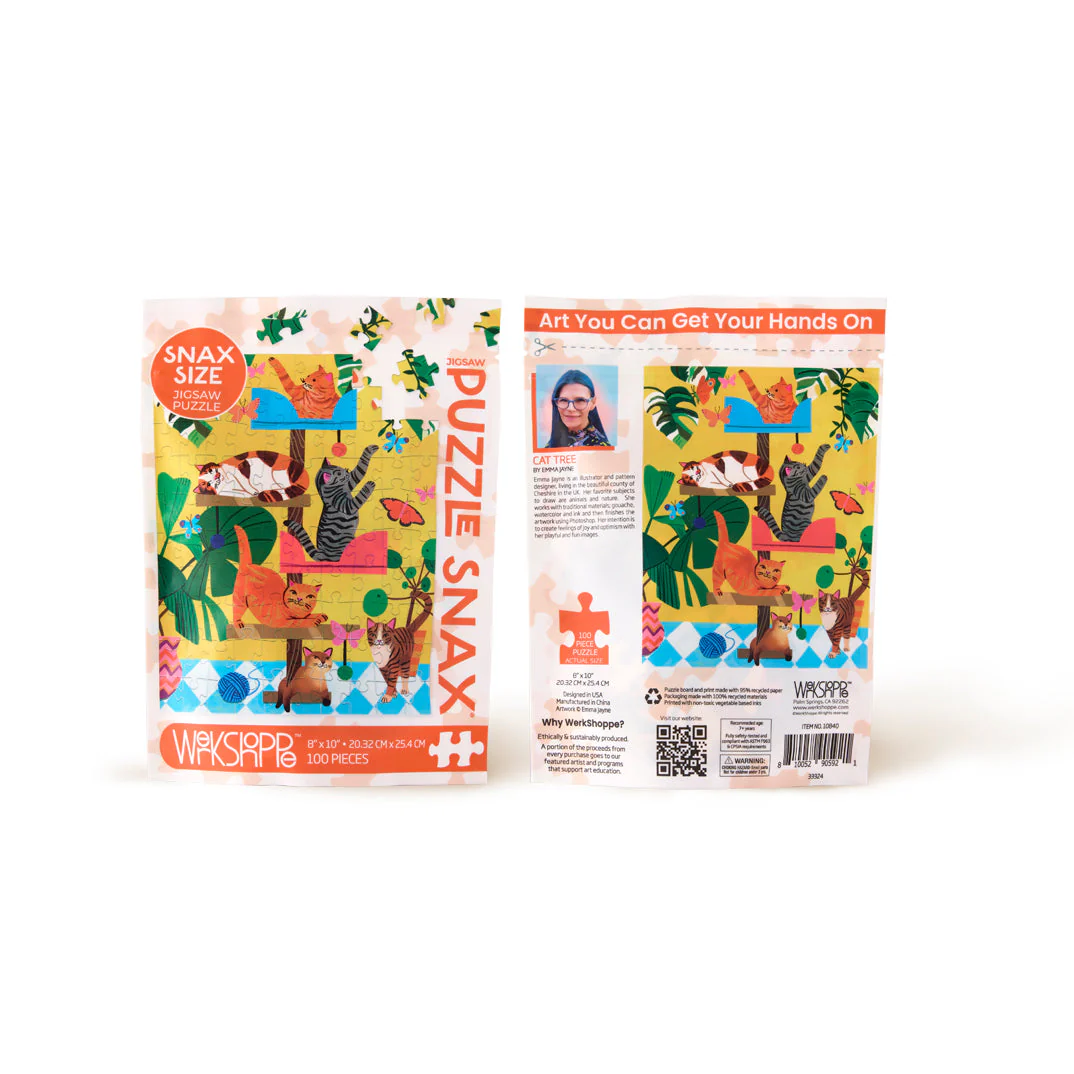 Cat Tree 100 Piece Puzzle Snax - Image 4