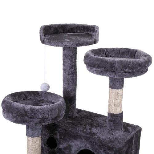 Cat Tree Cat Tower With Catching Ball - Image 10