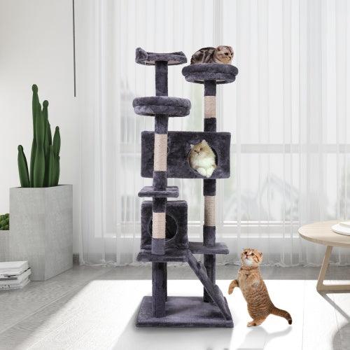 Cat Tree Cat Tower With Catching Ball - Image 4
