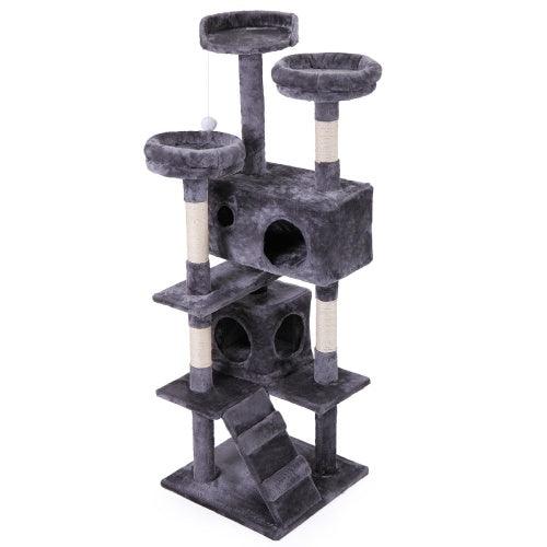 Cat Tree Cat Tower With Catching Ball - Image 8