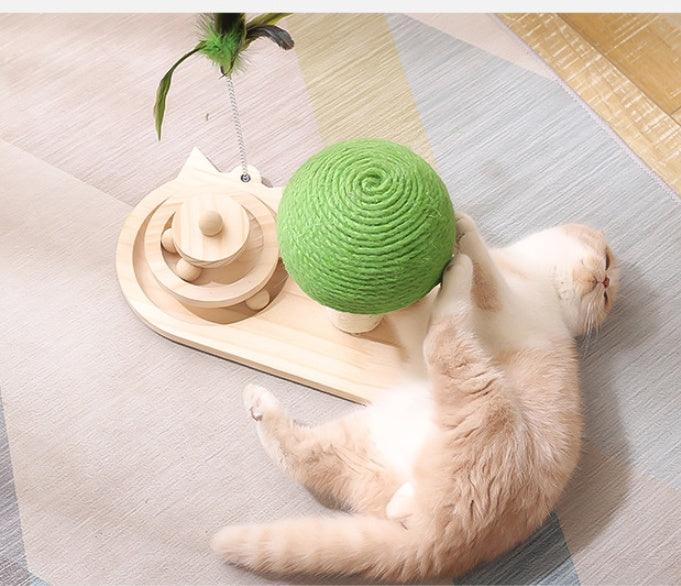 Cat Tree Sisal Balls Scratch Post - Image 2
