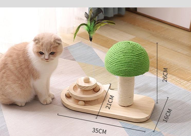 Cat Tree Sisal Balls Scratch Post - Image 5