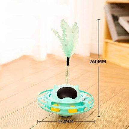 Cat Tumbler Feather Stick Toy - Image 4