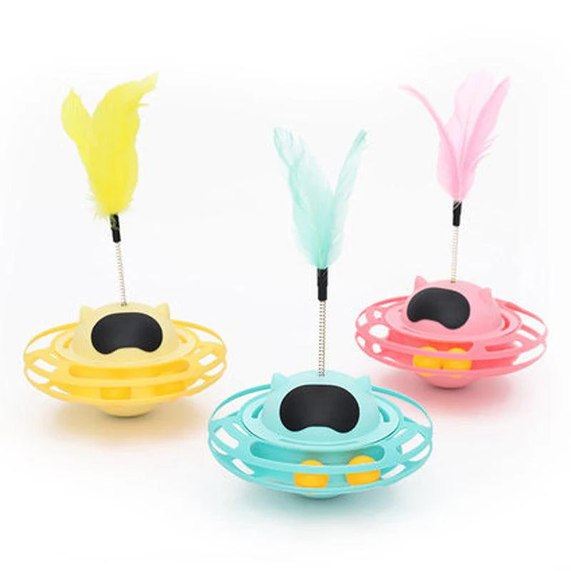 Cat Tumbler Feather Stick Toy - Image 6