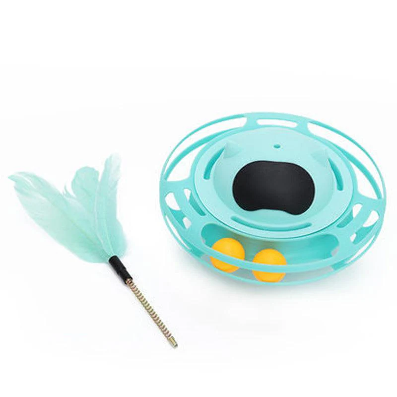 Cat Tumbler Feather Stick Toy - Image 8