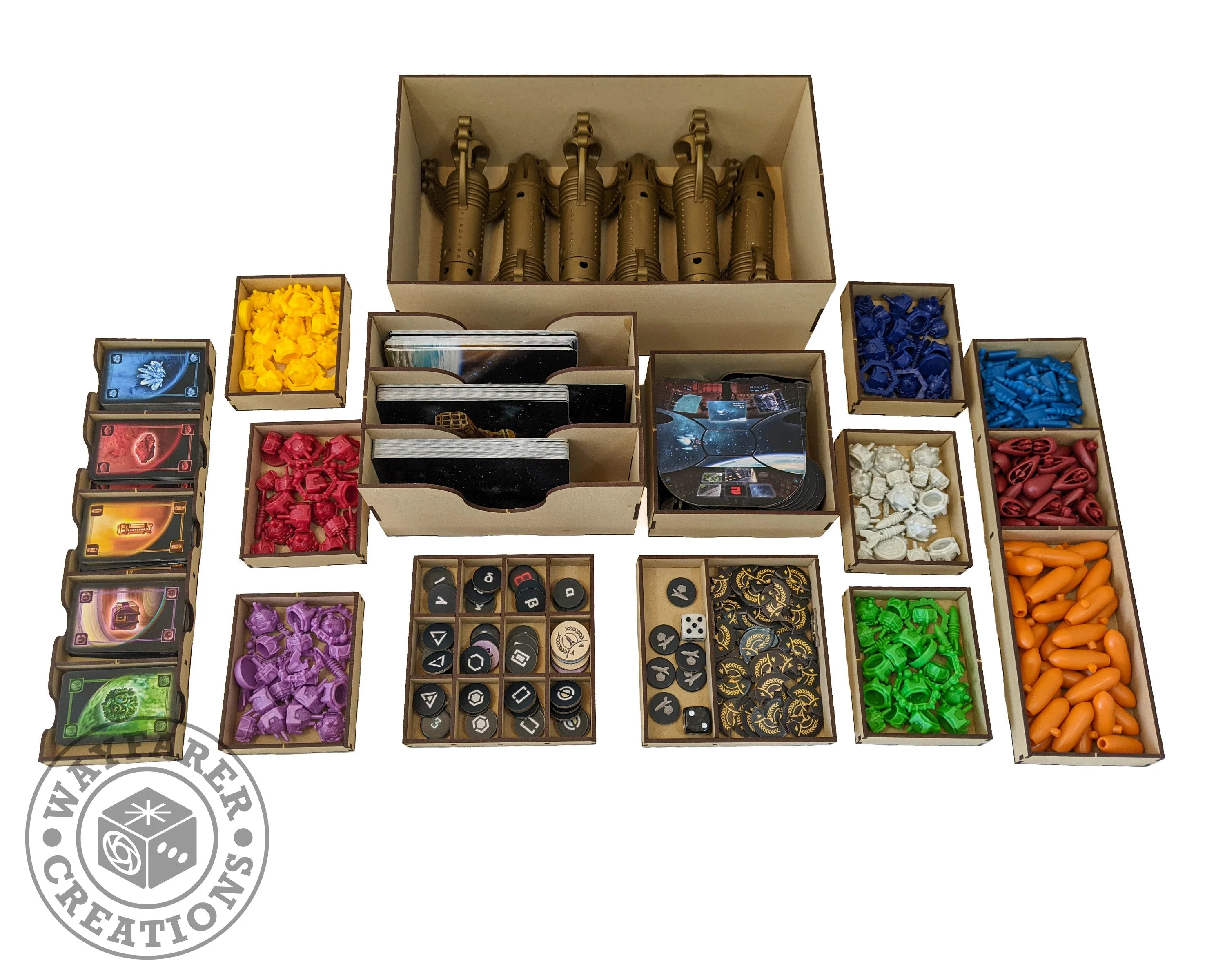 Catan Starfarers Board Game Organizer Insert - Image 2