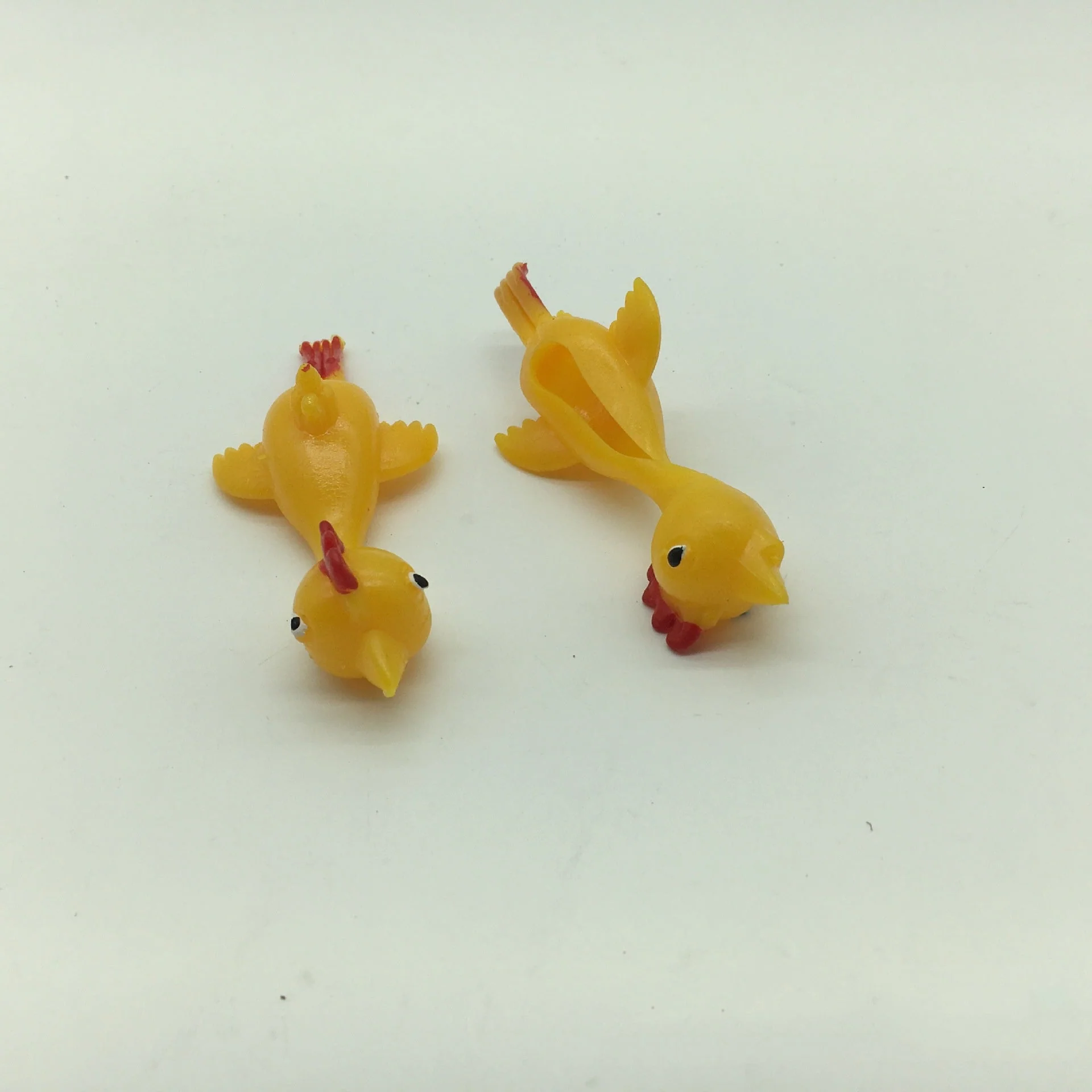 Catapult Launch Rubber Catapulted Chicken Toys Light Finger Prank Stretchy Flying Ejection Toy Slingshot Turkey Sticky - Image 6