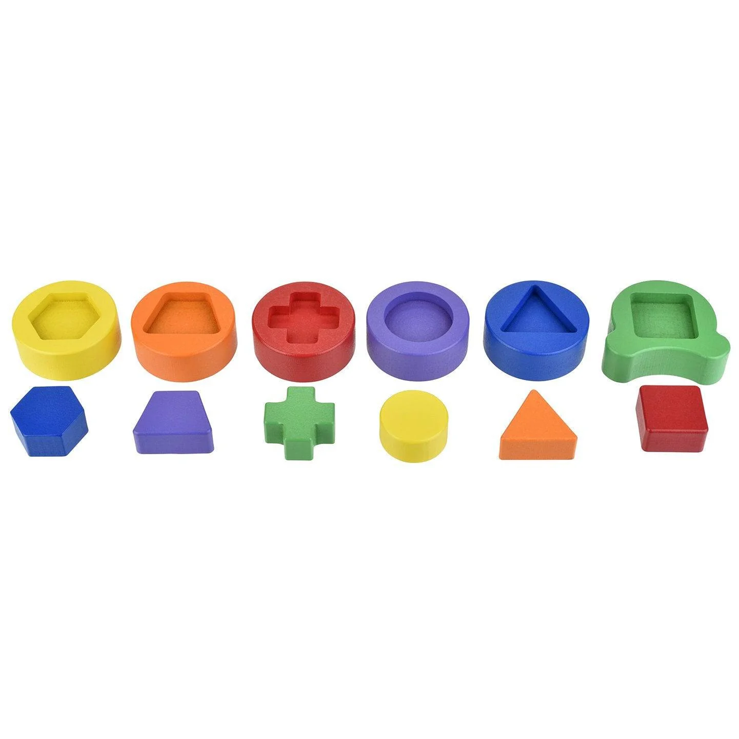 CATERPILLAR SORT AND STACK Montessori Wooden Stacker & Shape Sorter Toy - Image 4