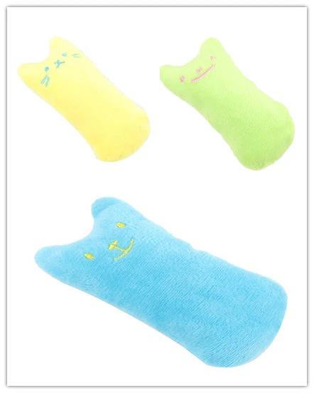 Catnip Cat Toys Pillow Interactive Cat Toy Catnip Pet Supplies Pillow Thumb Plush Teeth Grinding Bite Mint Cat Accessories - Image 7