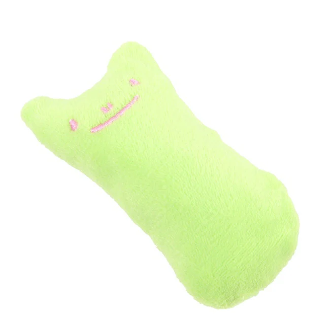 Catnip Cat Toys Pillow Interactive Cat Toy Catnip Pet Supplies Pillow Thumb Plush Teeth Grinding Bite Mint Cat Accessories - Image 9