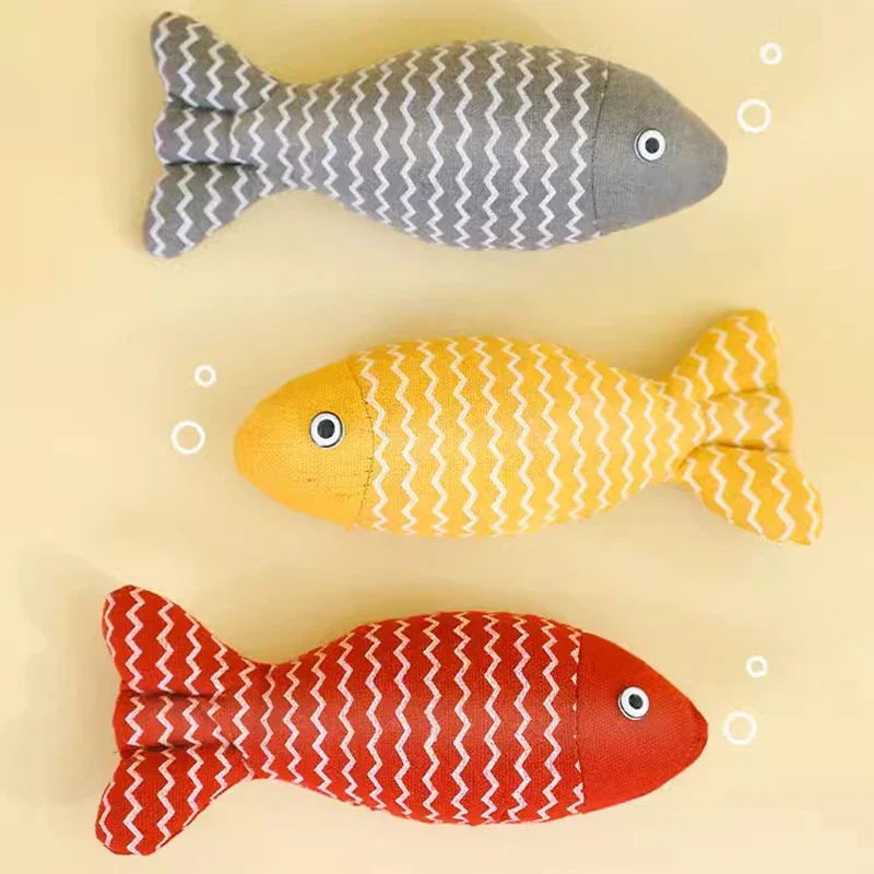 Catnip Fish Toy – Interactive Plush Simulation Fish for Cats & Kittens - Image 5