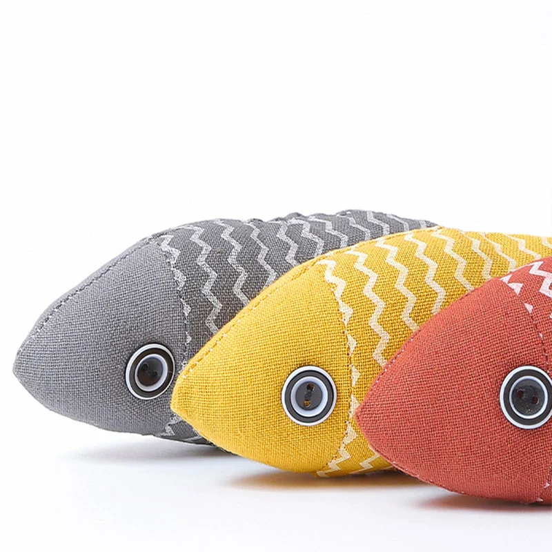 Catnip Fish Toy – Interactive Plush Simulation Fish for Cats & Kittens - Image 6